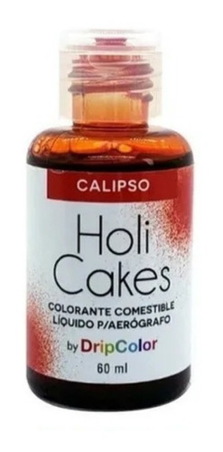 Colorante Liquido Holi Cakes 60 Ml Calipso Aerógrafo