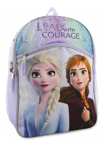 Mochila Escolar Frozen 2 Elsa Anna Girls Kid Fr32z