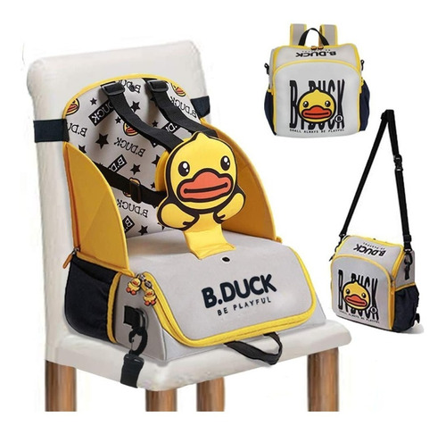 B.duck  Mochila Pañalera Portátil Con Silla Para Bebe