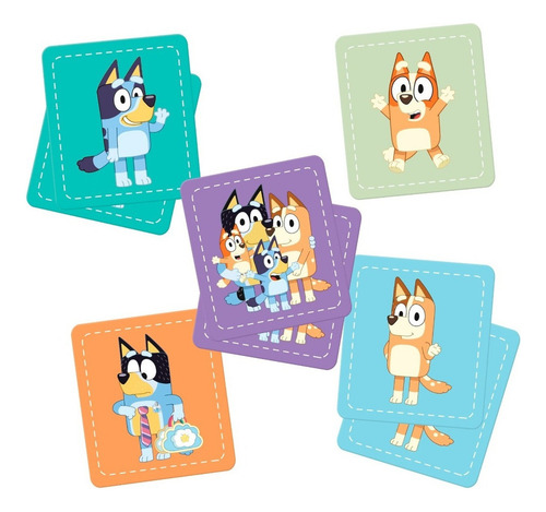 Juego De Mesa Novelty Memoria En Torre Bluey