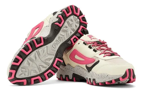 Zapatos fila rosados top para mujer online