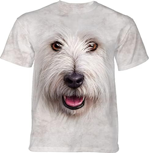 The Mountain Face Terrier - Camiseta Para Adulto, Color Gris