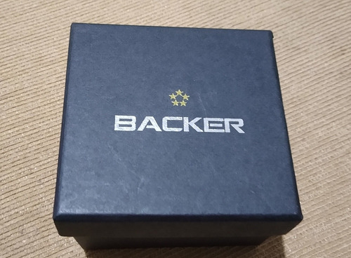 Relógio Backer Cronógrafo - Máquina Seiko - Completo