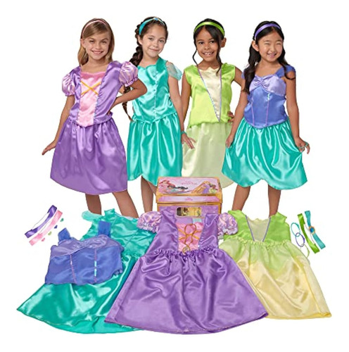 Disney Princess Traje De Baño Para Niñas -