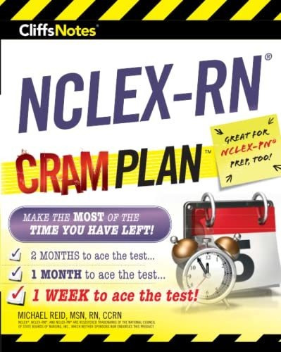 Book : Cliffsnotes Nclex-rn Cram Plan Illustrated Edition..