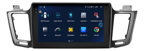 Multimidia Rav4 13/19 Aikon Proton G3 Android 8gb 128gb 9p