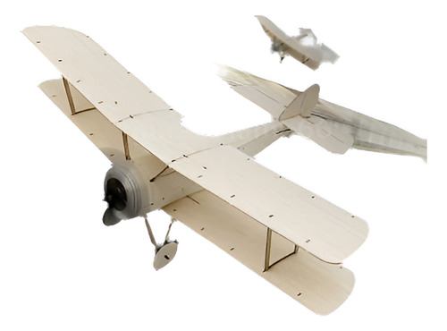 Sopwith Pup Balsa Madera 378mm Envergadura Biplane Warbird A