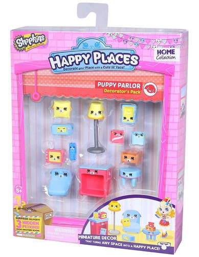 Shopkins Happy Places Decorator Pack Puppy Parlor Perrito *