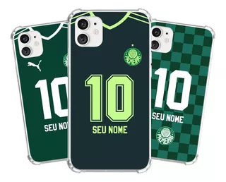 Capa Capinha Com Nome Personalizada Palmeiras Variadas