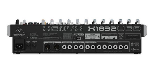 Imagem 4 de 4 de Console Behringer X1832USB Xenyx de mistura 100V/240V