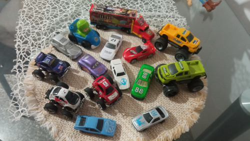 Oferta Set 15 Carros De Juguetes Niño Solo Precio 