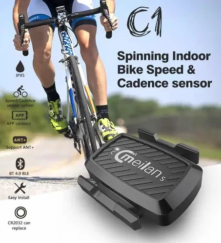 Sensor De Cadencia O Velocidad Meilan C1 Ant+ Zwift Bkool