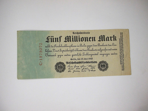 Alemania - 5.000.000 De Marcos 1923 (p-95a) *1