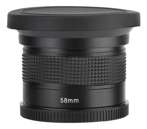 Câmera Fisheye Lens 58mm 0,35x Super Grande Angular Para Slr