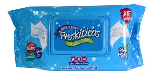 Pañitos Húmedos Freskiticos X105u - Unidad a $210