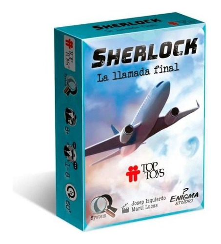 Juego Cartas Sherlock La Ultima Llamada Top Toys Escape Room