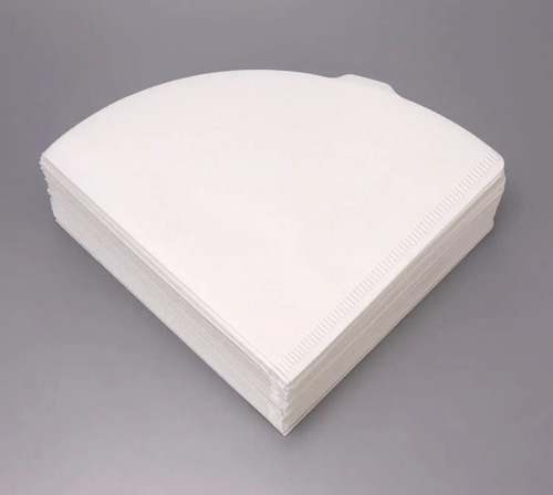 Filtro Branco Em Formato V60 Graus Tamanho 02 Cx 40 Unidades