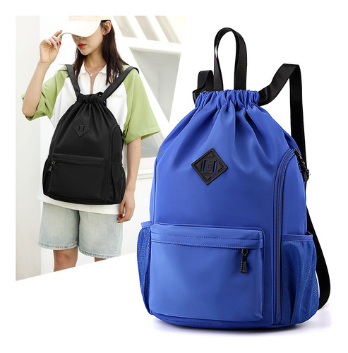 Bolsa De Gimnasio Con Cordón De Gran Capacidad Para Viajes Y Entrenamientos