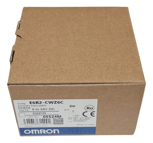 Enconder Incremental Rotatorio Cat. E6b2-cwz6c 500p/r Omron.