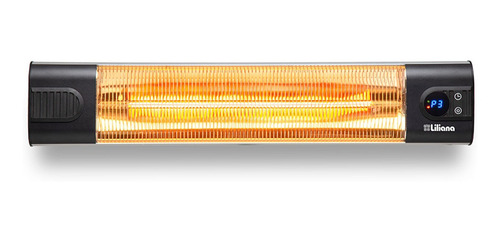 Imagen 5 de 10 de Calefactor Exterior Liliana Radiante Ccp2200 Fibra Carbono