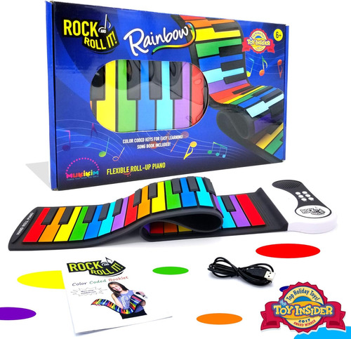 Rock And Roll It: El Piano Rainbow Original. Roll Up Fl...