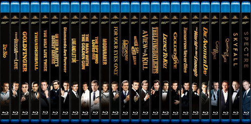 James Bond 007 Complete Collection 27 Bluray