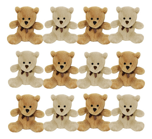 Peluches Mayoreo 12 Pzas Osos De Peluche 16cm Envío Gratis 