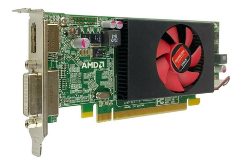 Tarjeta De Video Pcie Perfil Bajo Amd Radeon 1gb Usada !!