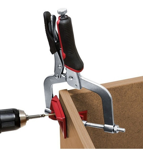 Imagen 6 de 6 de Milescraft 4005 Prensa De Esquina 90° Pocket Hole Jig