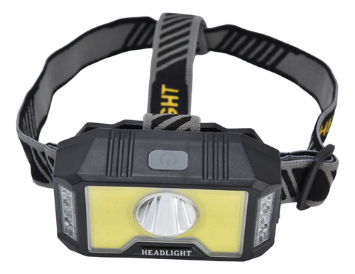 Faro Led Cob, Multimodo, Carga Usb, Cabezal Impermeable
