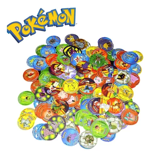 160 Tazos Pokemon, Colección Primera Edición + Caja