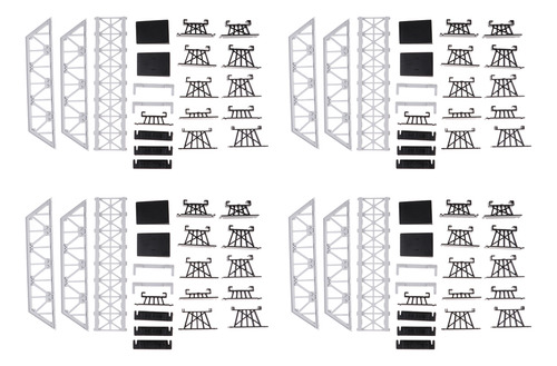 4xsimulación Puente Modelo De Construcción Tren