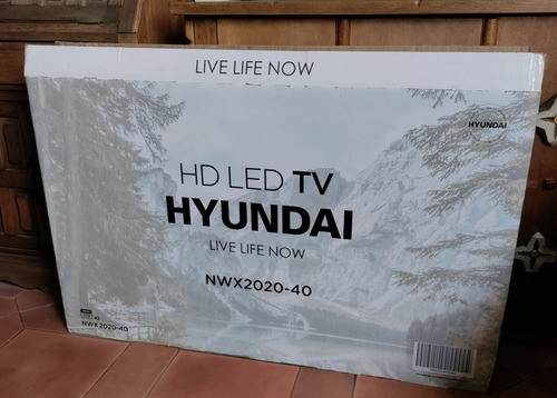 Imagen 3 de 3 de Tv Hyundai 40'', Modelo 2020, Led, Hd, Hdmi X3, Usb 2.0