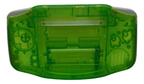 Carcasa Para Gameboy Advance - Varios Colores Verde Transparente