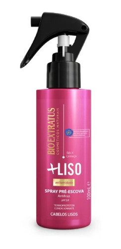 Spray Pré Escova Termoprotetor + Liso Bio Extratus 100ml