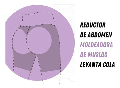 Calza Reductora Mujer De Algodón Con Polar Levanta Cola