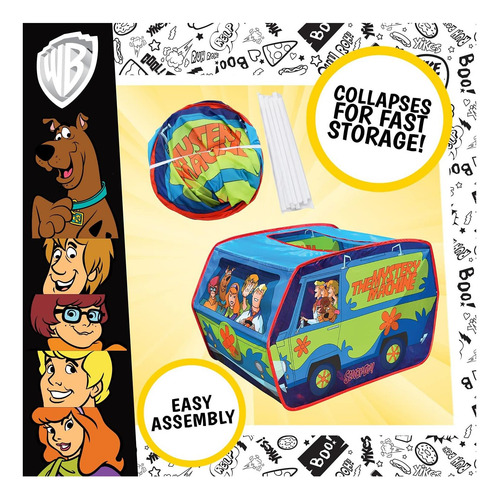 Scooby Doo Mystery Machine Tent Tienda De Juegos Pop Up De |