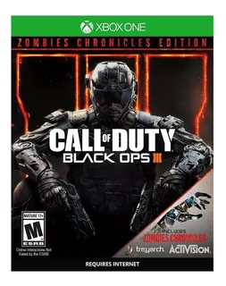 Call of Duty: Black Ops III Black Ops Zombies Chronicles Edition Activision Xbox One Físico