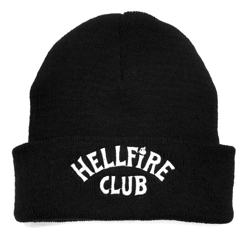 Gorro Hellfire Club Stranger Things Eddie Bordado