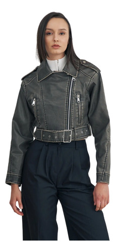 Campera Eco Cuero - Paraci