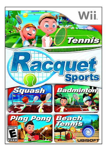 Jogo Mídia Física Racquet Sports Com Câmera Nintendo Wii