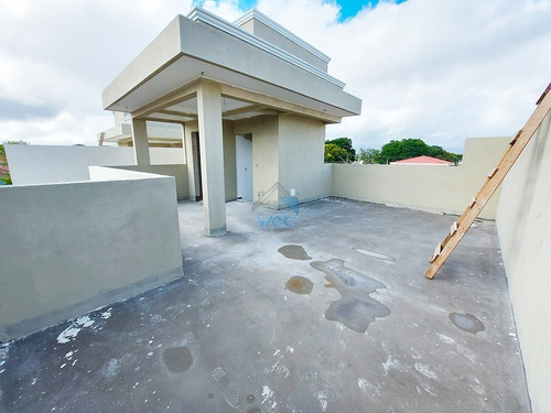 Sobrado Em Condomínio Com Terraço E 3 Quartos À Venda No Bairro Do Fazendinha. - Ca01003 - 68452591