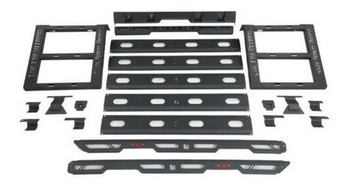 Canastilla Jeep Wrangler Jl Spyder Portaequipaje Metalica 