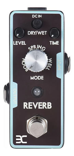 Pedal De Efeitos De Guitarra Eno Reverb True Bypass