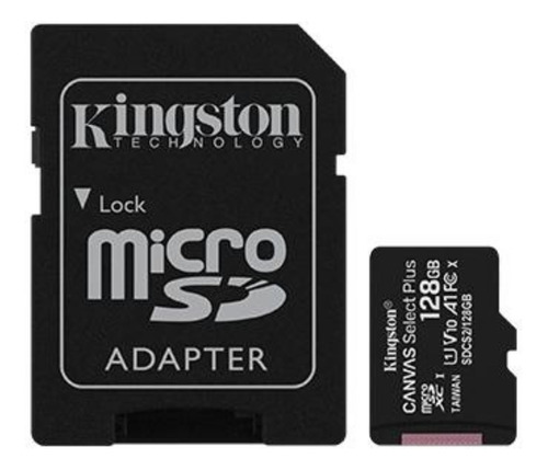 Pack X3 Tarjeta De Memoria Micro Sd 128gb Kingston Clase 10