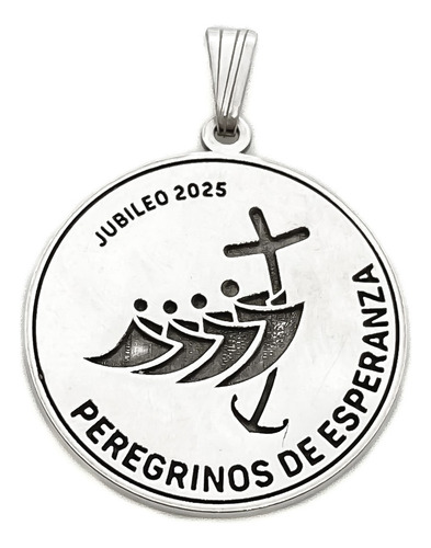 Dije Jubileo Peregrinos De Esperanza 2025 Plata 925