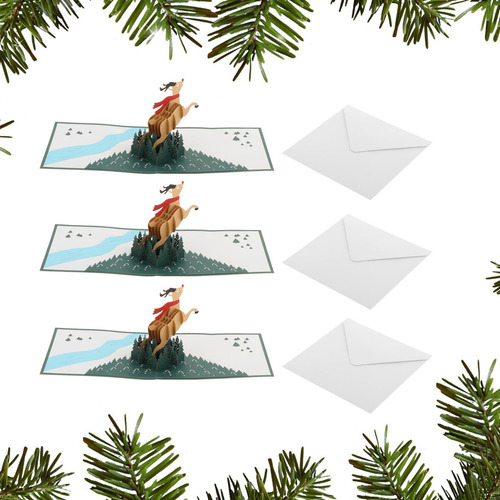 Tarjeta De Felicitación De Navidad Colorida Para Tarjetas