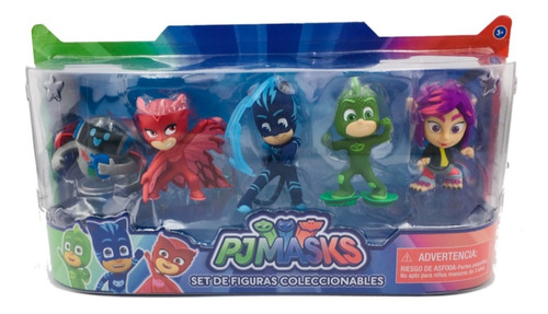 Pj Masks 5 Figuras Coleccionables 9 Cm Just Play