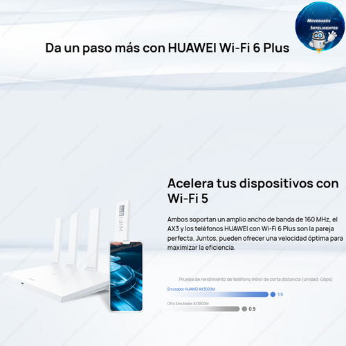 Router Modem Huawei Wifi Ax3 Wi-fi 6 Plus 3000 Mbs