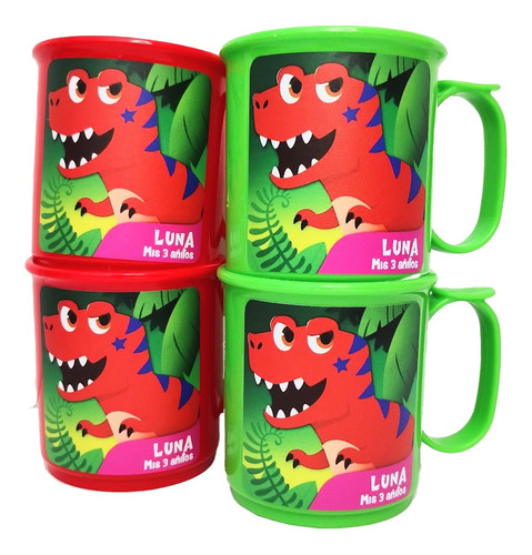 10 Tazas Plásticas Personalizadas Todas Las Temáticas! 